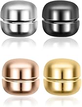 Rexez 4 Pairs Elegant Magnetic Hijab Pins for Women - Stylish Scarf Magnets for Girls