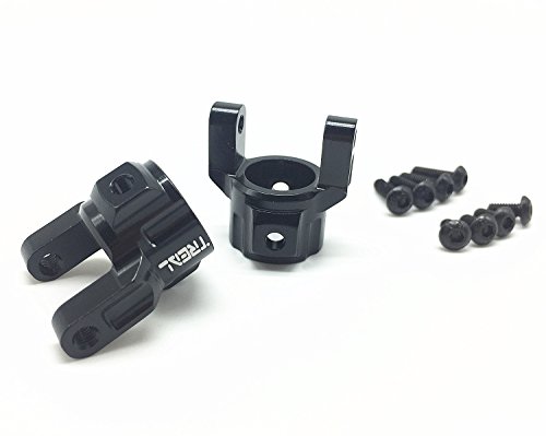 Treal Aluminum C-Hub Carrier for Axial AX10 SCX10 - Black