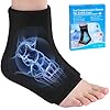 Calcetines de terapia de frío, Manga de enfriamiento del pie, paquete de hielo para pies, gel frio para lesiones, hielo de gel para terapia de frío y calor para fascitis plantar, tendinitis de Aquiles