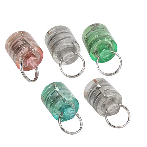 Super Bright LED Lure Light Night LampFishing Bait Tool for Fishermen-5 Computers Blue/Green/Red/White