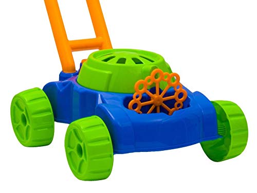 Seifenblasen-Rasenmäher für Kinder – Spielzeug mit Blasenfunktion