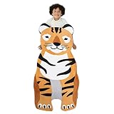 Blankie Tails | Tiger Wearable Blanket - Double Sided Super Soft and Cozy Minky Fleece Blanket, Mach