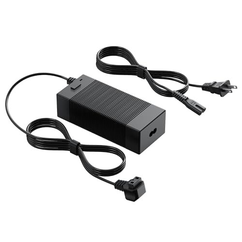 EKOJUCE AC Power Cord 110~240V, AC Adapter for 12V Refrigerator Freezer Fridge, AC Power Cord Power Cable Compatible with Most Brands Car Refrigerator