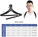 Back Corrector Belt Women Men Prevent Slouching Straps Clavicle Support Brace (Color : Black, Size Large) Tools