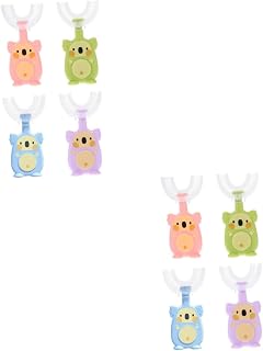 8 Pcs Manual U-Shaped Toothbrush Electric Cleaner Brush Automatic Toothbrush Electric Toothbrushes Manual Toothbrush Baby Electric u Brush Teeth Protector Care