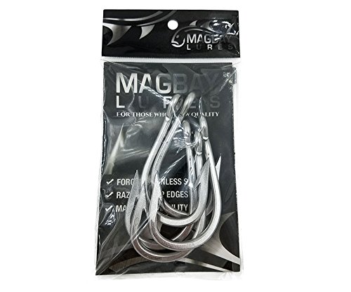 Crochet thon Magbay ultra résistant en acier inoxydable pour pêche à la traîne