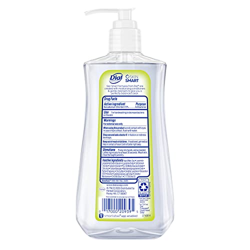 Image of Dial Antibacterial Liquid Hand Soap, White Tea, 11 Fl Oz (Pack of 2)