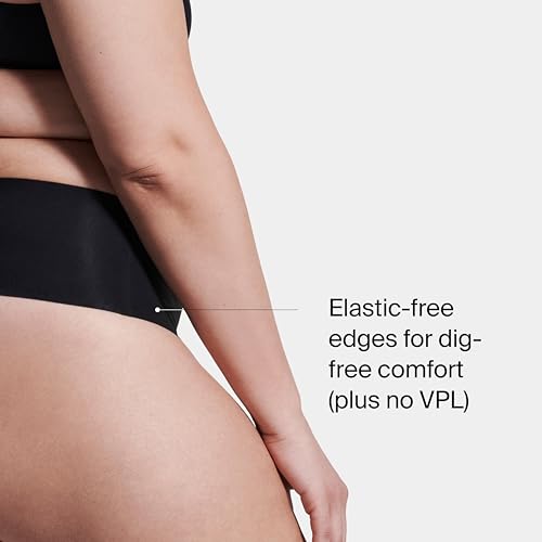 Spanx Womens Undie-Tectable Thong, Very Black, S Uk - 3