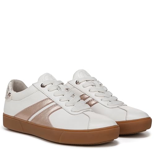 Naturalizer Womens Medina Sneaker White/Rose Metallic Leather 7.5 W by Naturalizer - Used condition - Image 7