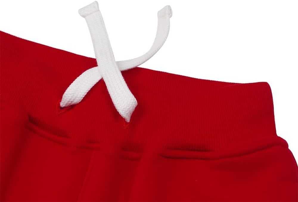 Spring&Gege Boys' Fleece Active Jogger Sweatpants Thick Sports Pants with Pockets - Image 3