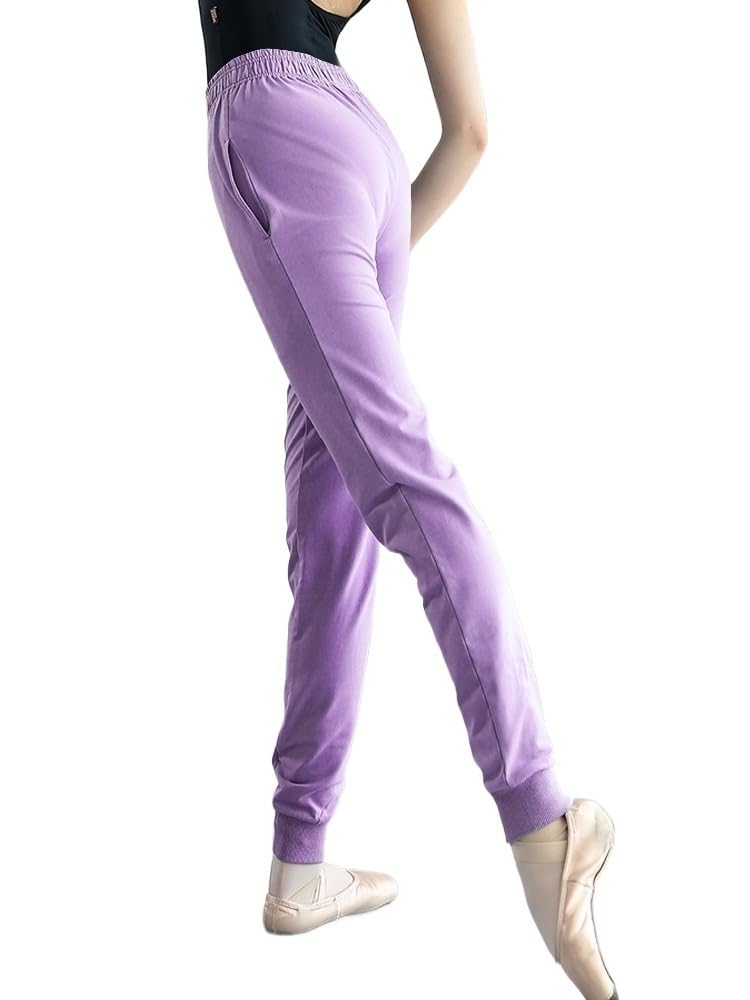 Generisch Sporthose Frau Fitness Yoga Legging Tanz Hohe Taille Stretch Schlank Ballett Damen Baumwolle