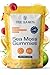 TrueSeaMoss Sea Moss Gummies with Bladderwrack & Burdock Root – Vegan Formula for Adults & Kids – Fruity Flavor – 60 Gummies (Pouch May Vary)