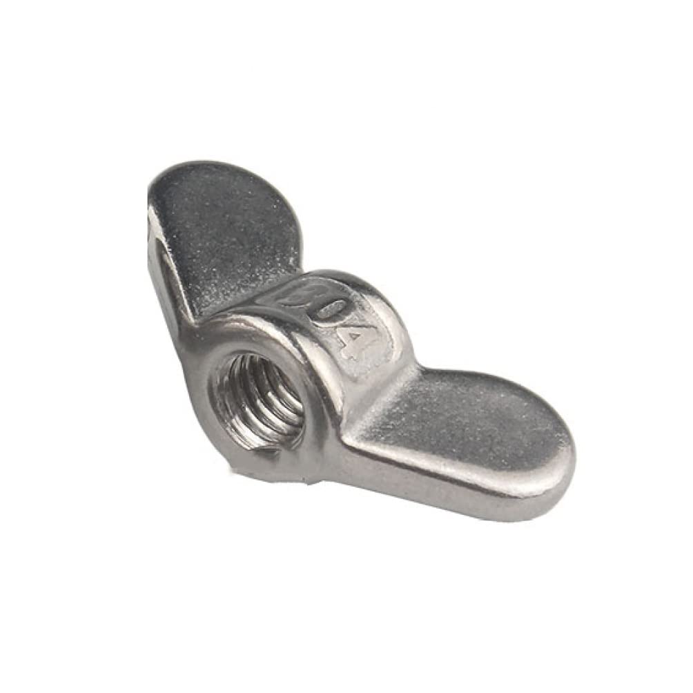 Hand Nuts,Wing Nuts1pcs A2 Stainless Steel M4 M5 M6 M8 M10-m20 Hand Nuts Fastener Wing Nuts (Color : M8) (Color : M16)