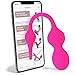 Produktbild Kegel Trainingsgerät mit App & Vibration: Kegelkugeln für Anfänger und Fortgeschrittene