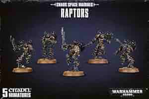 ウォーハンマー40K：ケイオス・スペースマリーン RAPTORS ウォーハンマー40k ケイオス・スペースマリーン：ラプター