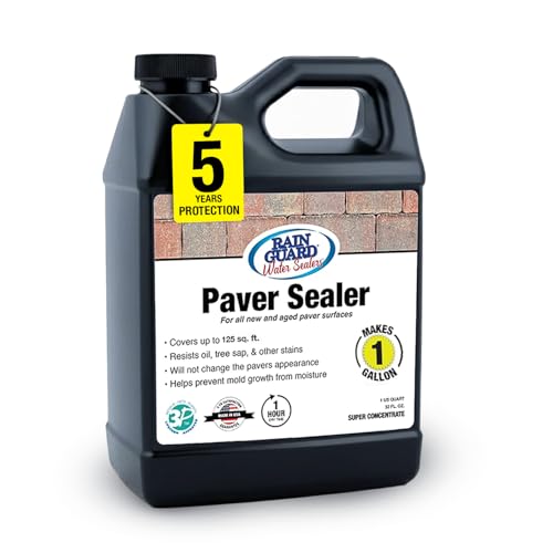 Rain Guard Water Sealers SP-5001 Paver Sealer Concentrate Makes 1