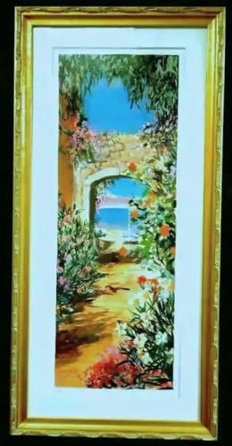 Time Sale Large Service o Painting Silk Screen Print Framed