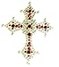 Patch Badge Appliqué crystal - Croix - Crucifix – strass motif autocollants adhésif