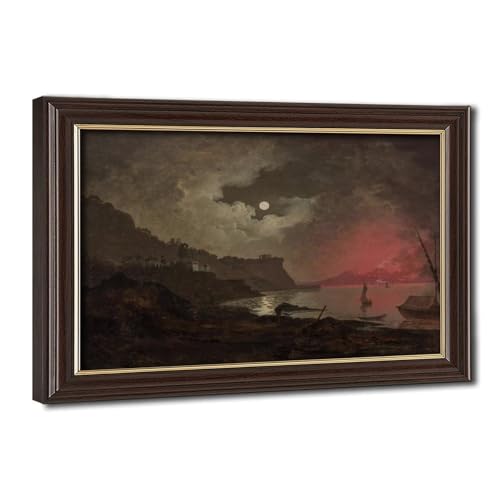 Impression sur toile de maître avec cadre à suspendre