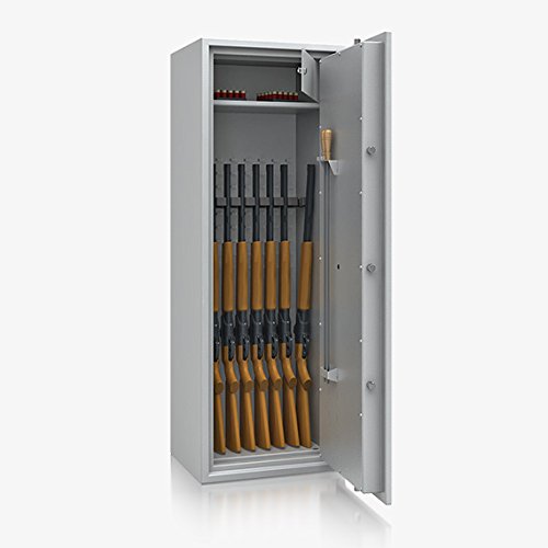 Waffenschrank Waffentresor Klasse 1 I,1470x520x415mm, 8 Waffenhalter