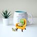Miniature Frog Figurine, Cute Sculpture Drinking Coffee With Cat Desk Decor, Resin Statue for Bookshelf Office Dashboard Accessories, Gifts for Frog Lovers