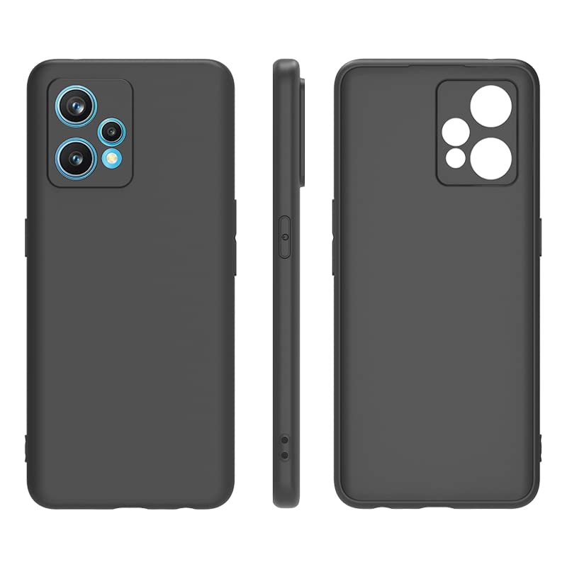 Spacekart Silicone Soft Flexible || Candy Case || Slim Fit || Back Case Cover For Realme Narzo 50 Pro - Black (B0B2Q95XD7) Amazon Price History, Amazon Price Tracker