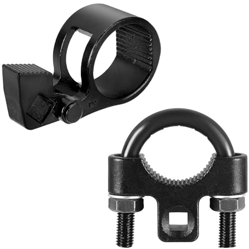 DASBET Inner Tie Rod Remover 3/8 Universal Low Profile Tool & Inner Tie Rod Hex Wrench Inner Tie Rod End Remover Tool Kit with 1/2 Square Drive 2 Pack