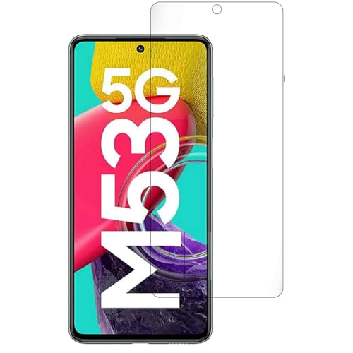 Image of EmBed Matte Fiber Display Guard for Samsung Galaxy M53 - Unbreakable, Ultra-Thin, Lightweight Matte Finish Screen Protector with Easy Installation Kit