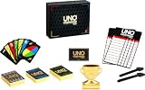Mattel Games UNO Championship Series Tournament Set Card Game with Scoreboards, Erasable Markers & Trophy for Large Groups of 6 to 30 Players (Amazon Exclusive)