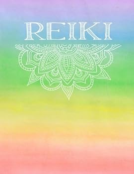 Paperback Reiki: College Ruled Composition Notebook - 8.5" x 11" - 120 Pages - Soft Glossy Cover Book