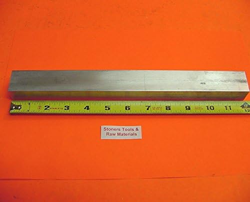1" X 1-1/2" Aluminum 6061 Flat BAR 12" Long 1.00" T6511 Solid Plate Mill Stock