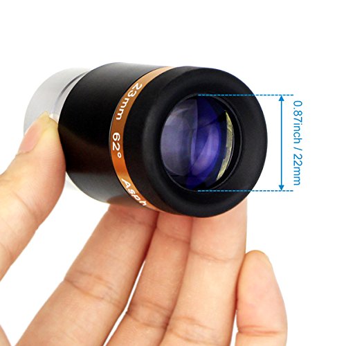 SVBONY Telescope Lens 23mm Telescopes Eyepieces Wide Angle 62 Degree Aspheric Eyepiece Fully Coated lens for 1.25" 31.7mm Astronomic Telescopes by SVBONY - Used condition - Image 2