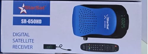 جهاز استقبال رقمي للاقمار الصناعية SR-650HD من ستارسات مع