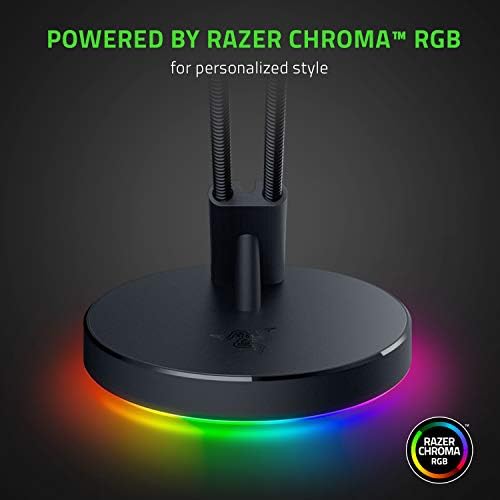 Razer Gaming Mouse Bungee V3 Chroma, Drag-Free Wired Mouse Support, Black - 3