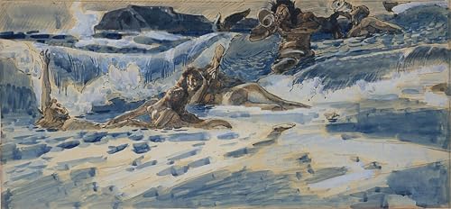 Tableau Mikhail Aleksandrovich Vrubel reproduction d'art de prestige 60x90cm