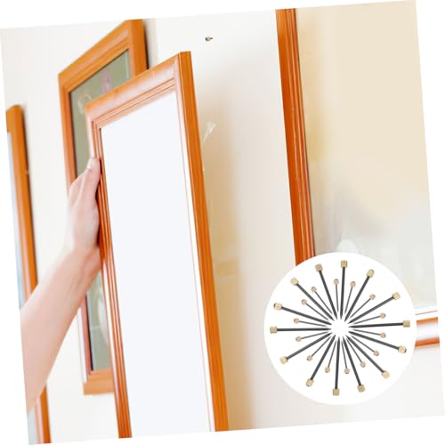 Image of POPETPOP 3sets Heavy Duty Picture Nails for Hanging Wall Decor Picture Hanging Nails Kit 50pcs*3