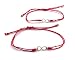 Love and Friendship Matching Bracelets for Best Friends Set of 2 Red String Bracelet