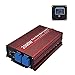 2500W Pure Sine Wave Inverter 12V to 120V AC with 2 AC outlets, DC5V 2 Amp USB Output, LCD Display Wire Remote kit and Heavy Duty Battery Cables.