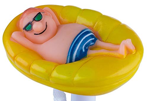 Milliard Floating Pool Thermometer, Floatin' Guy Large Size String Outdoor/Indoor Swimming Pools, Hot Tub, Spa, And Pond #TOP4