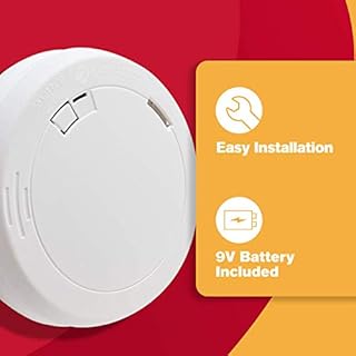 First Alert PR700A Slim Series Battery Powered Photoelectric Smoke Alarm