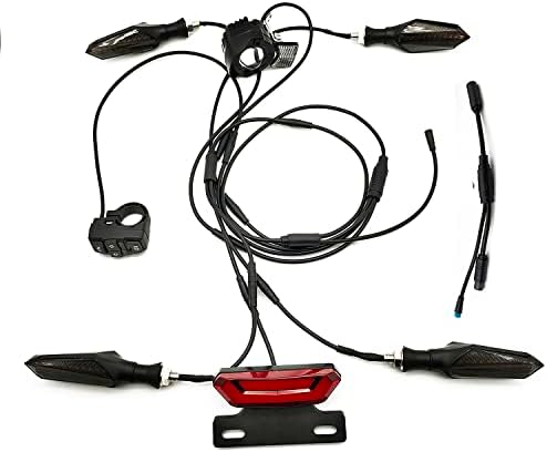 ebike 24V/36V/48V/52V/60V Light Kits with Waterproof Cable for Bafang and KT ebike 24V/36V/48V/52V/60V Light Kits with Waterproof Cable for Bafang and KT