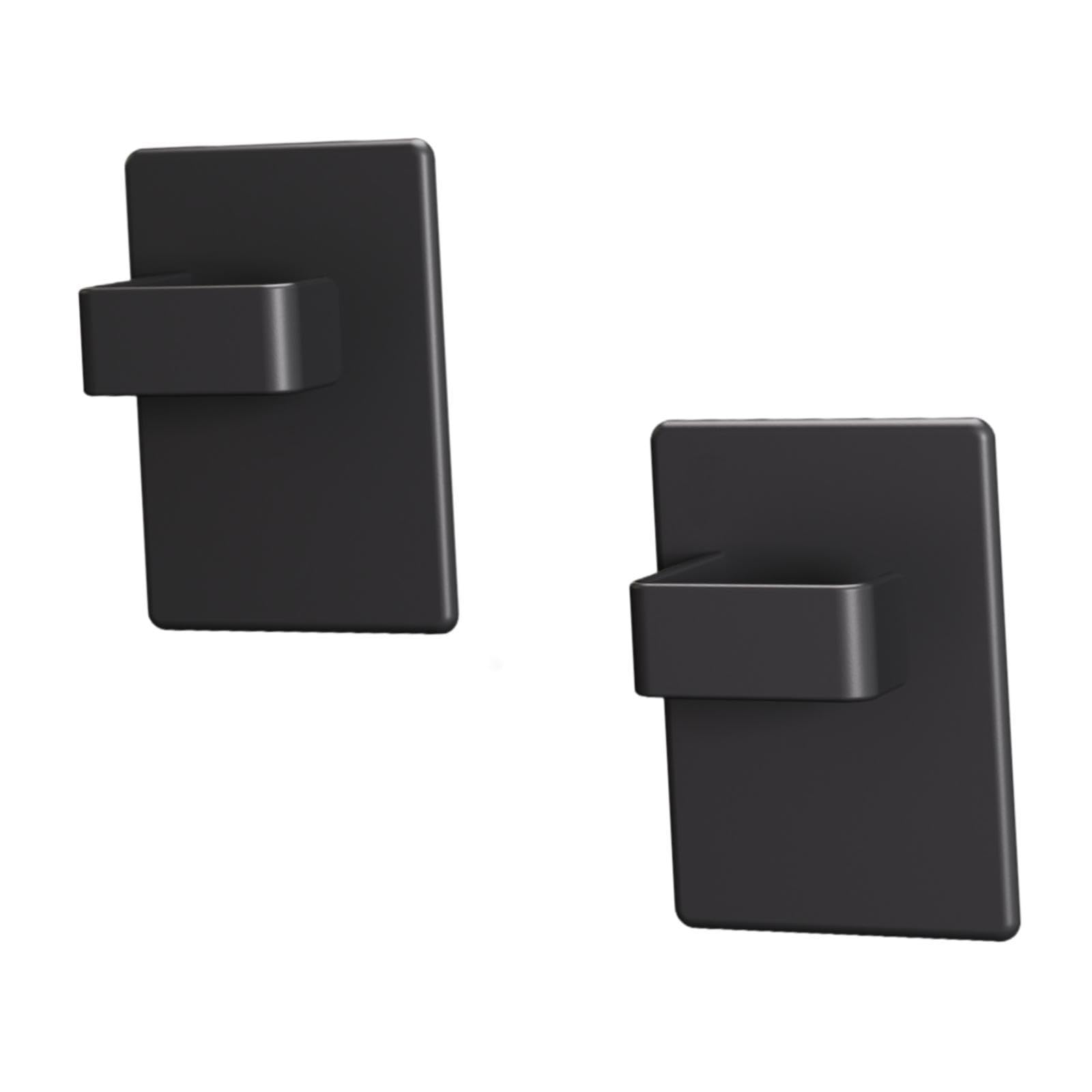 THE STYLE SUTRA 2 Pieces Metal Hooks Square Design Hanging Hooks for Kitchen Refrigerator Black-image-32