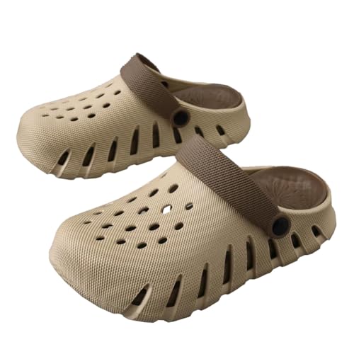 Zapatillas huecas ligeras para actividades al aire libre con suela cómoda que aumenta altura