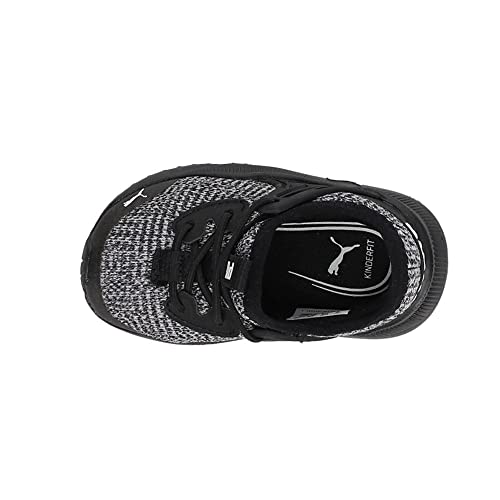Image of Puma Kids Pacer Future Slip On Sneaker, Black White, 7 US Unisex Toddler