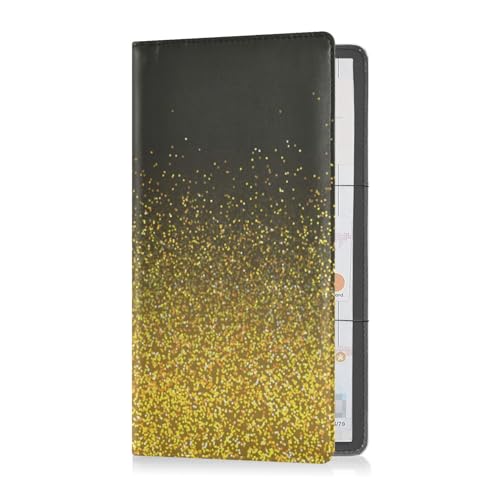 Custodia a portafoglio pelle di alta qualità per da auto e tessere per uomo e donna organizer per documenti patente di guida chiavi di contatto splendida brillante Multi 1 size