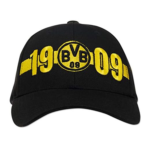 Borussia Dortmund Unisex keps barn exklusiv kollektion mössa, svart, en storlek