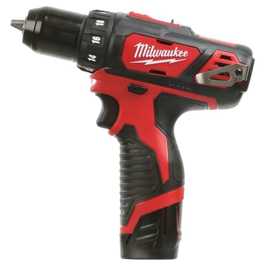 Milwaukee Akku-Bohrschrauber 4933441915 M12BDD-202C 2x 12V/2,0Ah Li-Ion, 1 W, 12 V