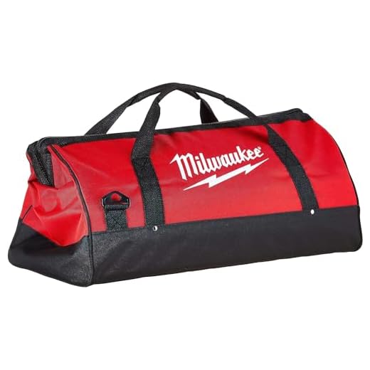 Milwaukee 902033036 23x12x12 Canvas Tool Bag W/Strap