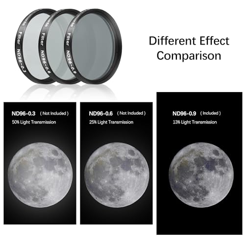 Astromania Moon Filter 2 Inch for Telescope Planetary Filters ND96-0.9 by Astromania - Image 3