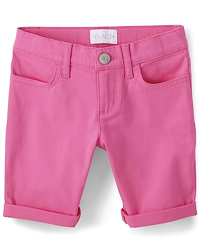 Image of The Children's Place Girls' Solid Skimmer Shorts